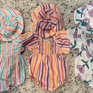 4 Jessica Simpson Outfits 3-6M